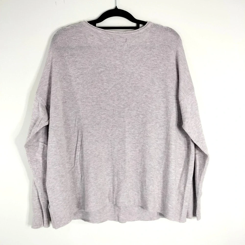 American Eagle Lavender Sweater; Ahh-mazingly Soft, Knit, Crewneck, XXL